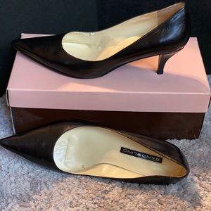 Low Heel Black Pumps